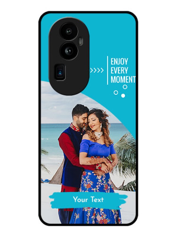 Custom Oppo Reno 10 Pro Plus 5G Custom Glass Mobile Case - Happy Moment Design