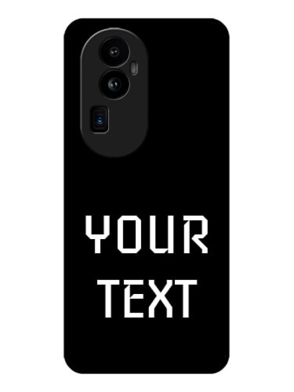 Custom Oppo Reno 10 Pro Plus 5G Your Name on Glass Phone Case