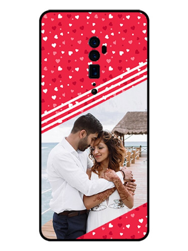Custom Reno 10x zoom Custom Glass Mobile Case  - Valentines Gift Design