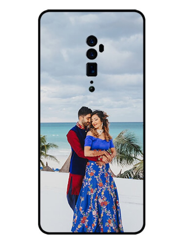 Custom Reno 10x zoom Photo Printing on Glass Case  - Upload Full Picture Design