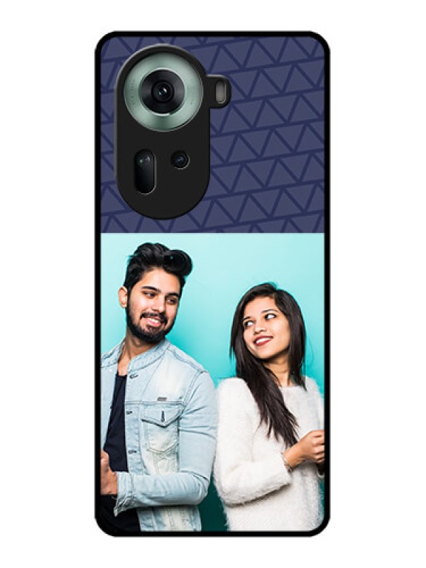 Custom Oppo Reno 11 5G Custom Glass Phone Case - With Best Friends Design