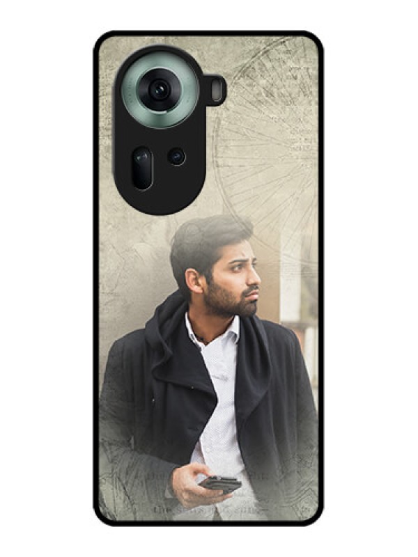 Custom Oppo Reno 11 5G Custom Glass Phone Case - With Vintage Design
