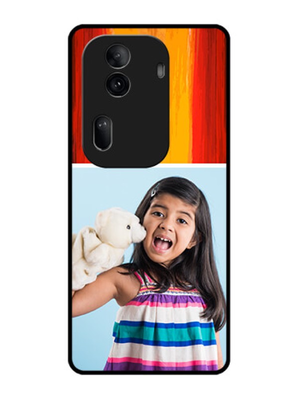 Custom Oppo Reno 11 Pro 5G Custom Glass Phone Case - Multi Color Design