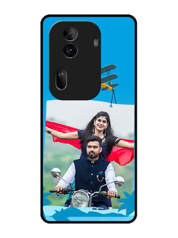 Custom Oppo Reno 11 Pro 5G Custom Glass Phone Case - Traveller Design