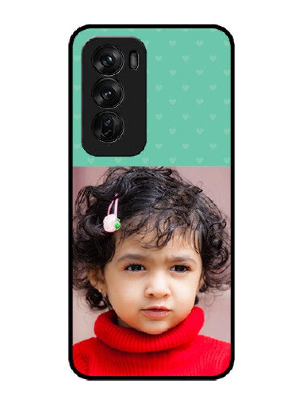Custom Oppo Reno 12 Pro 5G Custom Glass Phone CaseLovers Picture Design