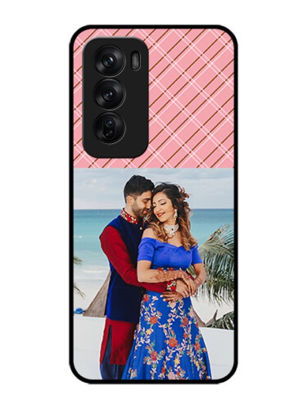 Custom Oppo Reno 12 Pro 5G Custom Glass Phone CaseTogether Forever Design