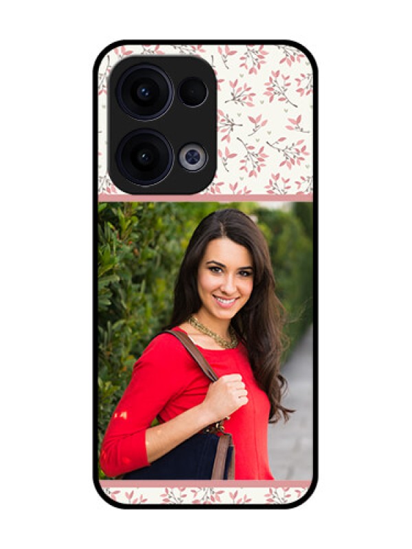 Custom Reno 13 5G Custom Glass Phone Case - Stunning Floral Design