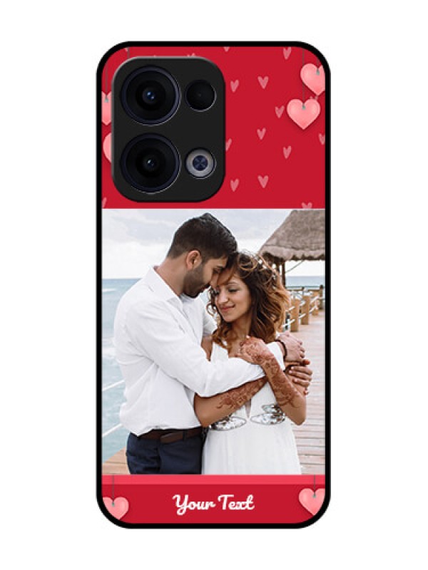 Custom Reno 13 5G Custom Glass Phone Case - Valentines Day Design