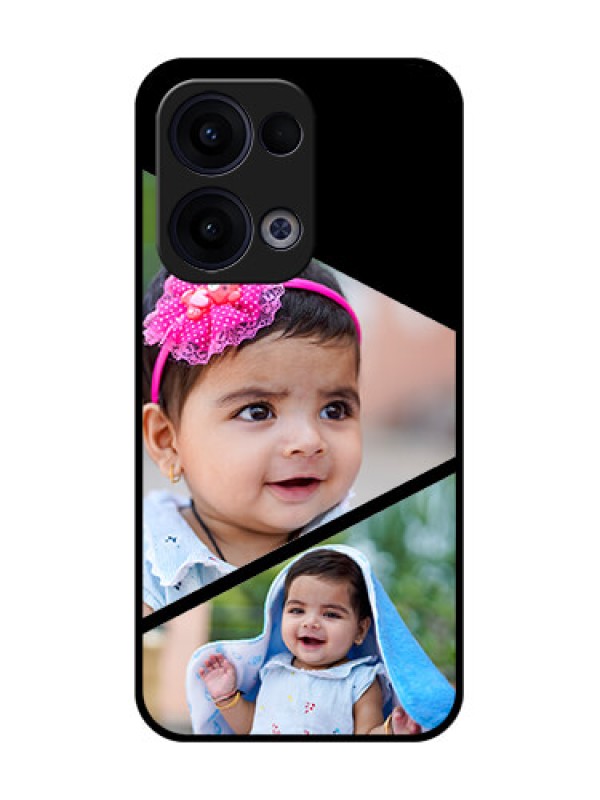 Custom Reno 13 5G Custom Glass Phone Case - Semi Cut Design