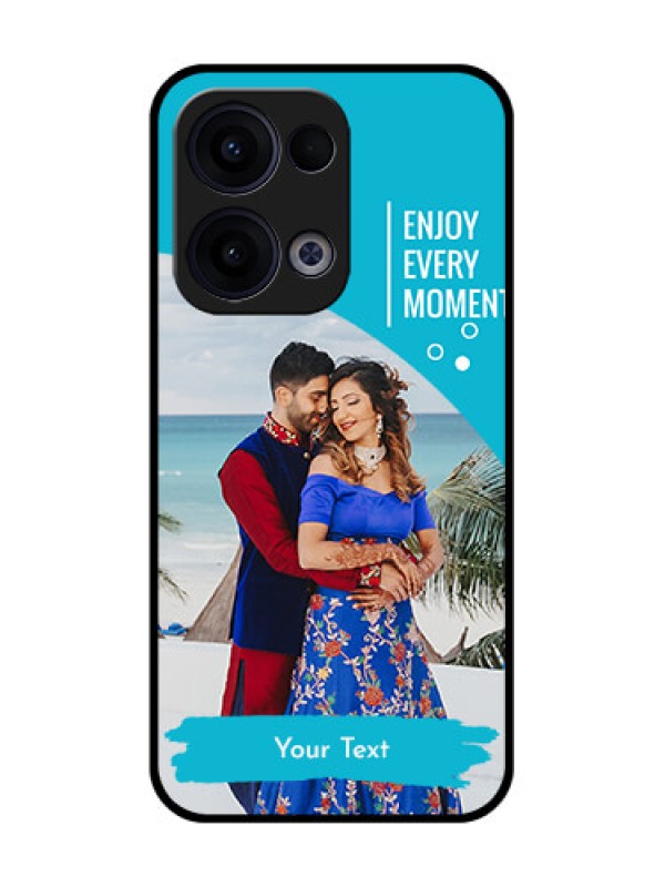 Custom Reno 13 5G Custom Glass Phone Case - Happy Moment Design