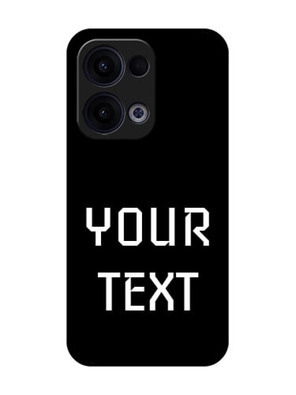Custom Reno 13 5G Custom Glass Phone Case - Your Name Design