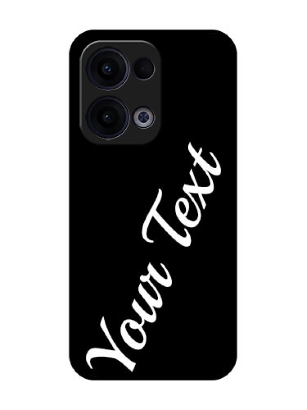 Custom Reno 13 5G Custom Glass Phone Case - With Your Name Design