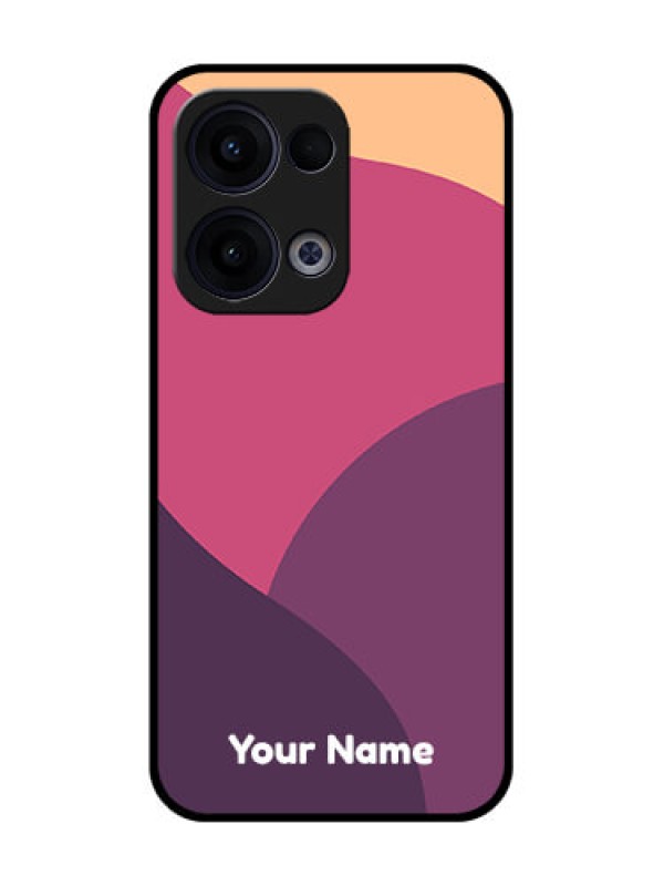 Custom Reno 13 5G Custom Glass Phone Case - Mixed Multi - Colour Abstract Art Design