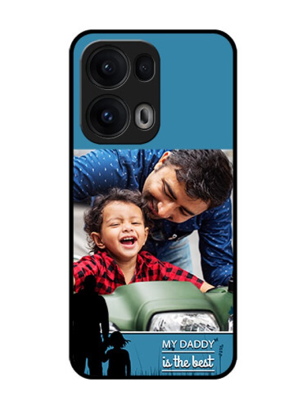 Custom Reno 13 Pro 5G Custom Glass Phone CaseBest Dad Design