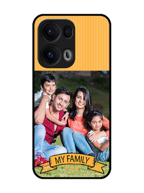 Custom Reno 13 Pro 5G Custom Glass Phone CaseMy Family Design