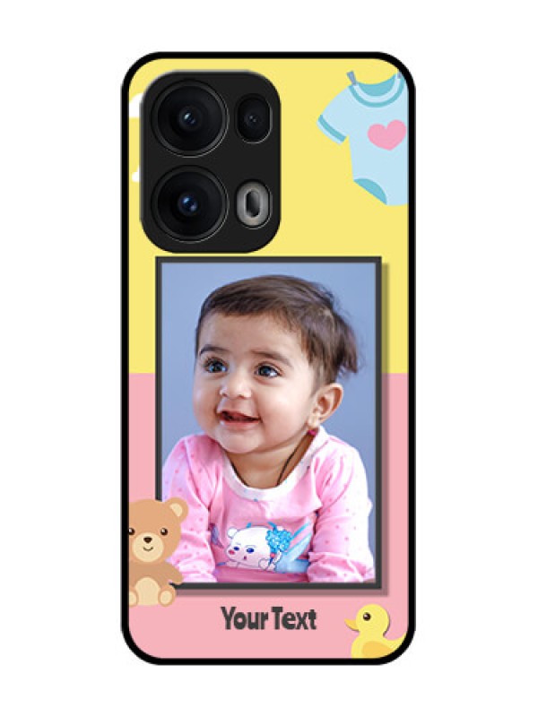 Custom Reno 13 Pro 5G Custom Glass Phone CaseKids 2 Color Design