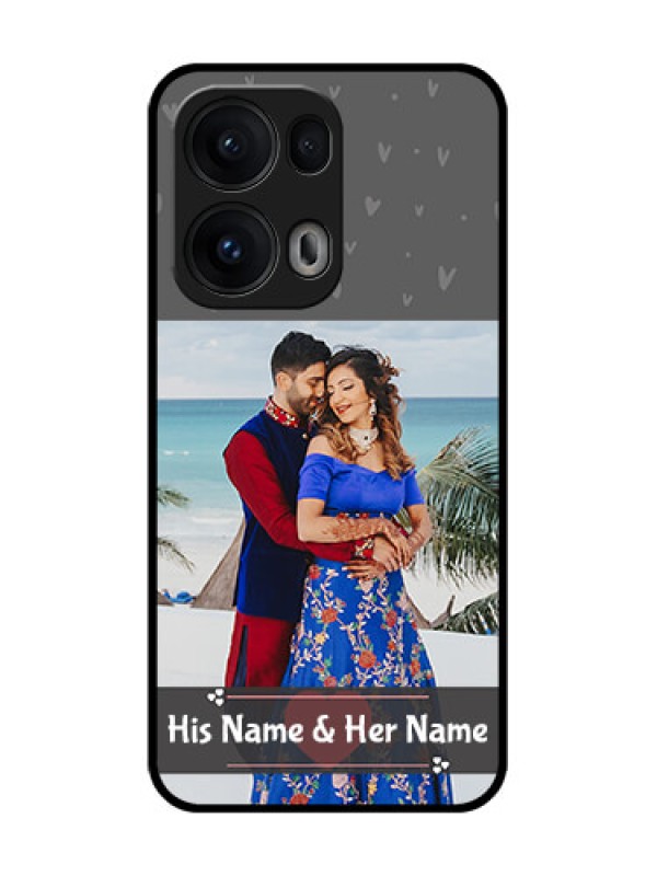 Custom Reno 13 Pro 5G Custom Glass Phone CaseBuy Love Design With Photo Online