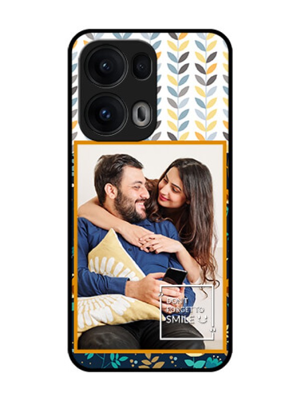 Custom Reno 13 Pro 5G Custom Glass Phone CasePattern Design