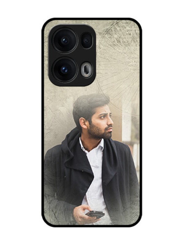 Custom Reno 13 Pro 5G Custom Glass Phone CaseWith Vintage Design