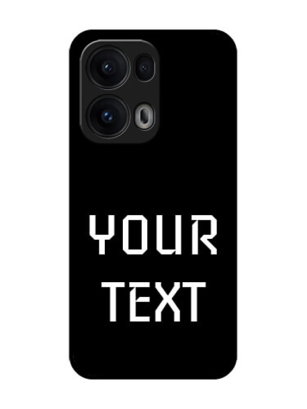 Custom Reno 13 Pro 5G Custom Glass Phone CaseYour Name Design