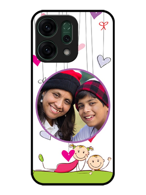 Custom Oppo Reno 14 5G Custom Glass Phone Case - Cute Kids Phone Case Design