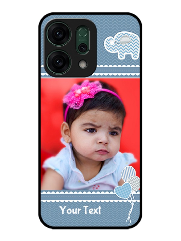 Custom Oppo Reno 14 5G Custom Glass Phone Case - With Kids Pattern Design