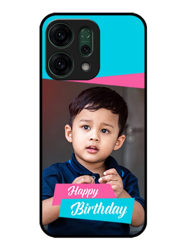 Custom Oppo Reno 14 5G Custom Glass Phone Case - Image Holder With 2 Color Design