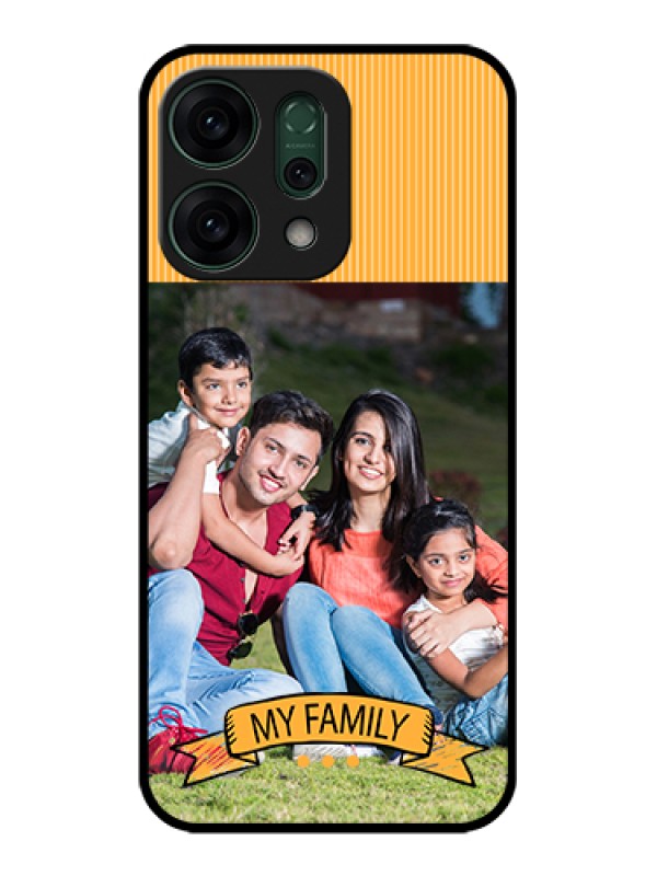 Custom Oppo Reno 14 5G Custom Glass Phone Case - My Family Design