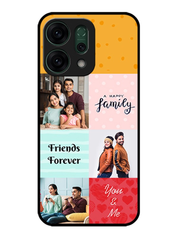 Custom Oppo Reno 14 5G Custom Glass Phone Case - Images With Quotes Design