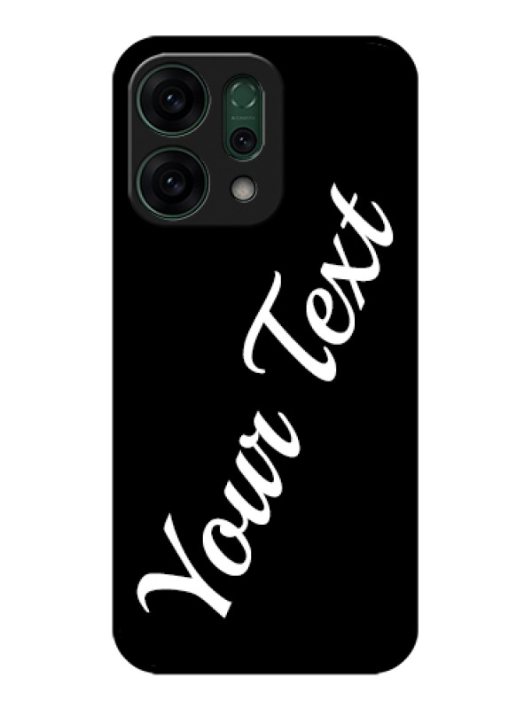 Custom Oppo Reno 14 5G Custom Glass Phone Case - With Your Name Design
