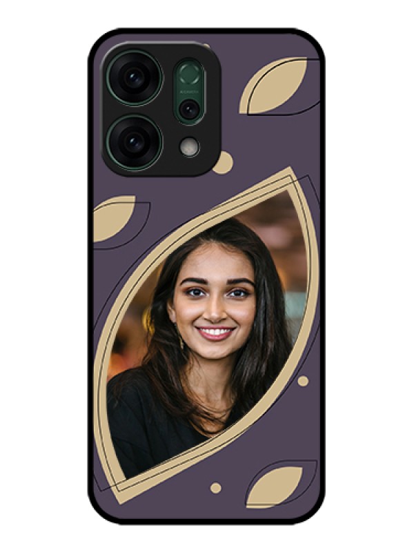 Custom Oppo Reno 14 5G Custom Glass Phone Case - Falling Leaf Design