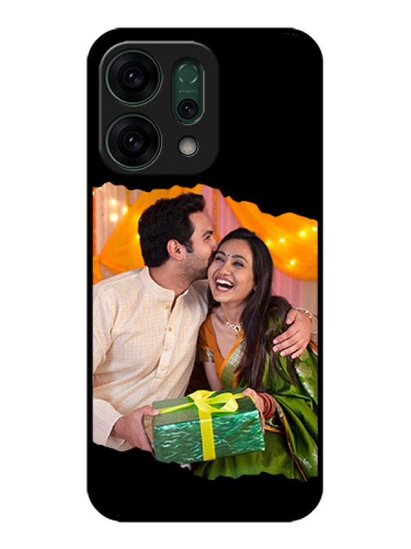 Custom Oppo Reno 14 5G Custom Glass Phone Case - Tear - Off Design