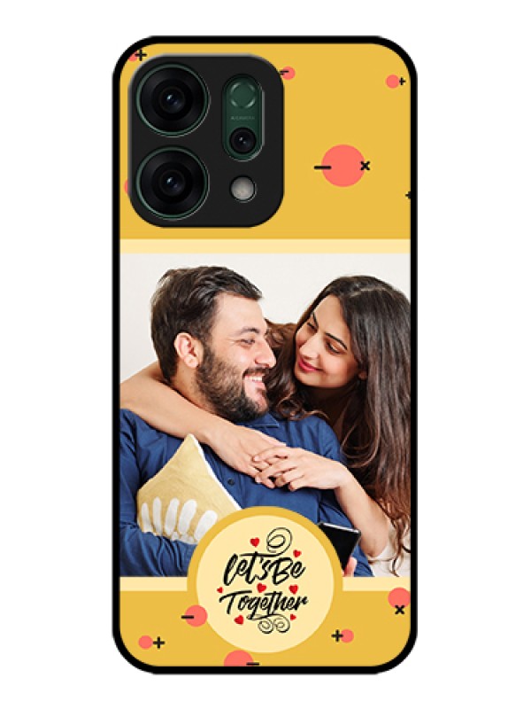 Custom Oppo Reno 14 5G Custom Glass Phone Case - Lets Be Together Design