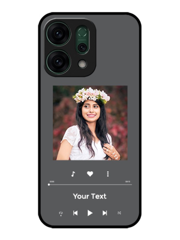 Custom Oppo Reno 14 5G Custom Glass Phone Case - Play The Music Design