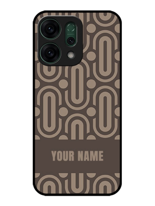 Custom Oppo Reno 14 5G Custom Glass Phone Case - Captivating Zero Pattern Design