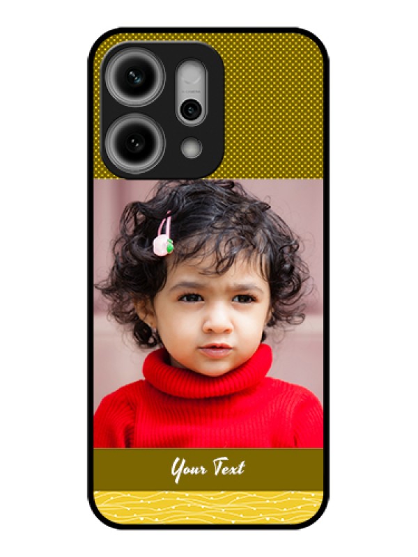 Custom Oppo Reno 14 Pro 5G Custom Glass Phone Case - Simple Green Color Design
