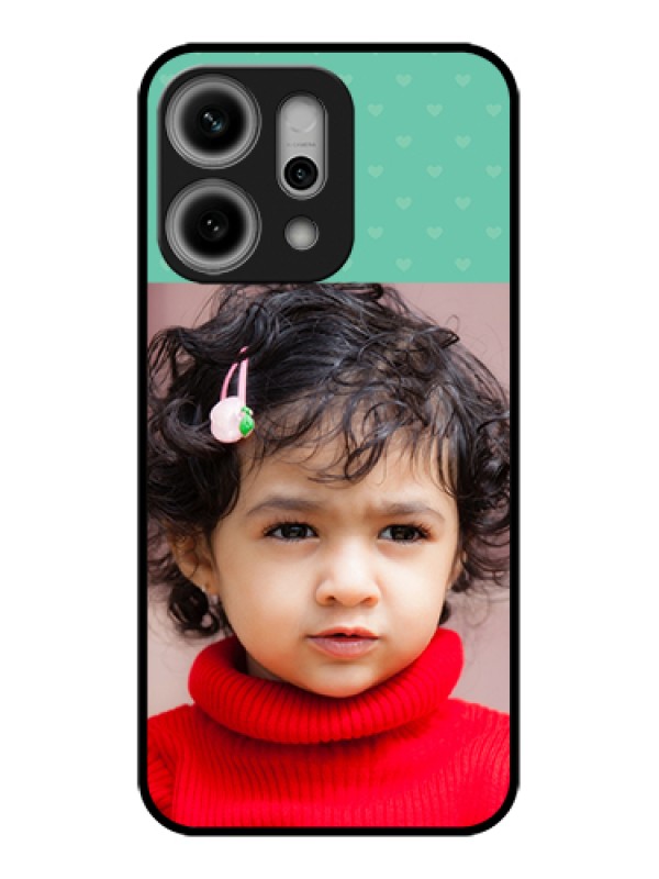 Custom Oppo Reno 14 Pro 5G Custom Glass Phone Case - Lovers Picture Design