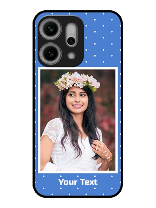 Custom Oppo Reno 14 Pro 5G Custom Glass Phone Case - Polka Dots Design