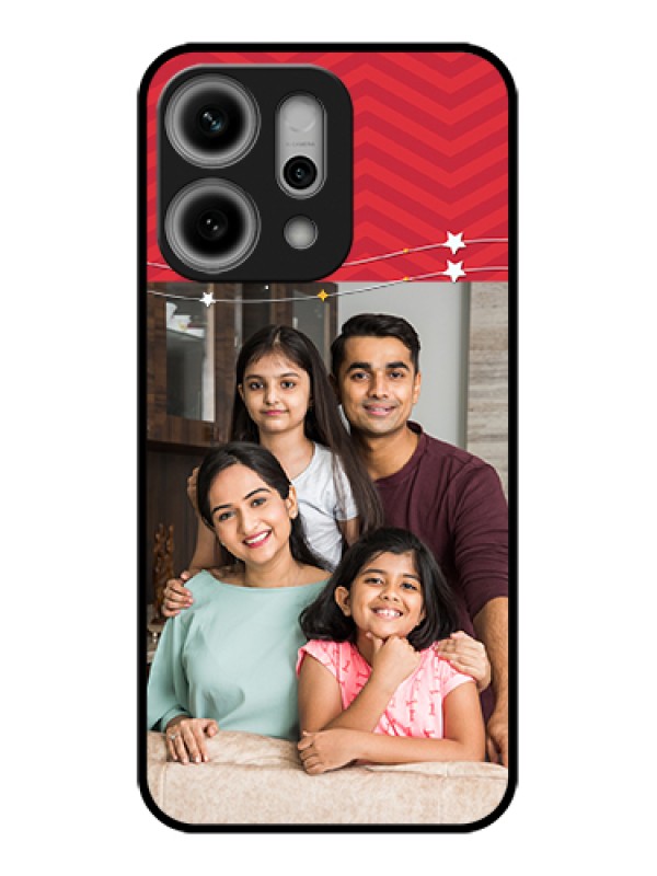 Custom Oppo Reno 14 Pro 5G Custom Glass Phone Case - Happy Family Design