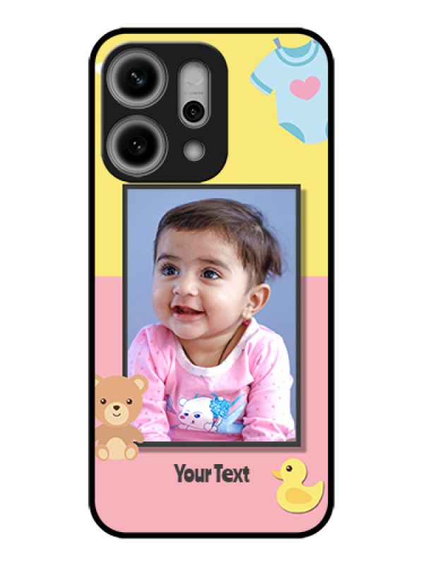 Custom Oppo Reno 14 Pro 5G Custom Glass Phone Case - Kids 2 Color Design
