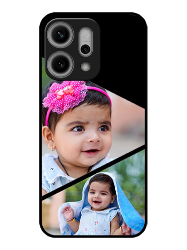 Custom Oppo Reno 14 Pro 5G Custom Glass Phone Case - Semi Cut Design