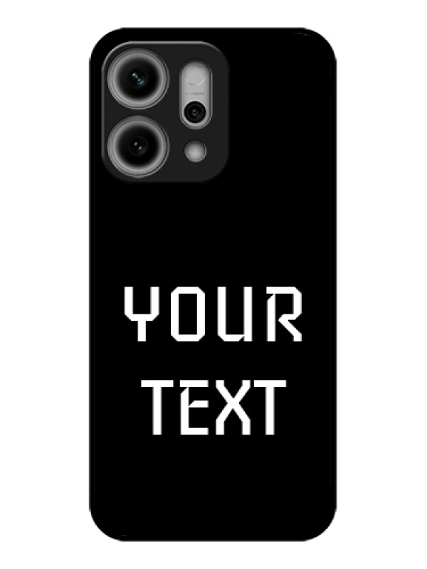 Custom Oppo Reno 14 Pro 5G Custom Glass Phone Case - Your Name Design