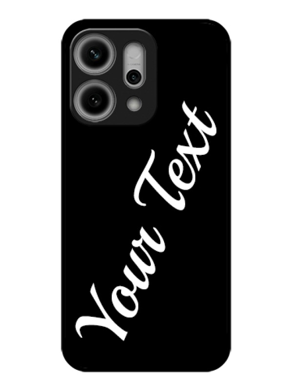 Custom Oppo Reno 14 Pro 5G Custom Glass Phone Case - With Your Name Design