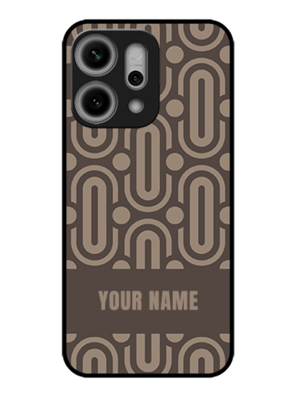 Custom Oppo Reno 14 Pro 5G Custom Glass Phone Case - Captivating Zero Pattern Design
