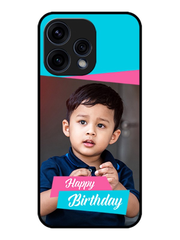 Custom Oppo Reno 15 5G Custom Glass Phone Case - Image Holder With 2 Color Design