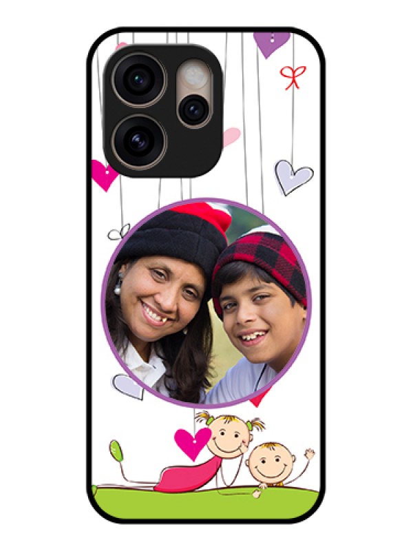Custom Oppo Reno 15 Pro 5G Custom Glass Phone Case - Cute Kids Phone Case Design