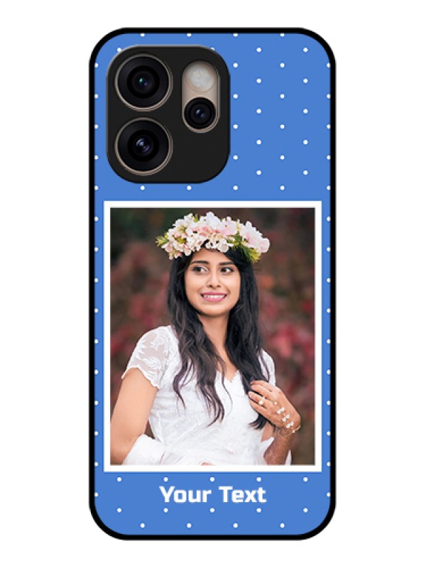 Custom Oppo Reno 15 Pro 5G Custom Glass Phone Case - Polka Dots Design