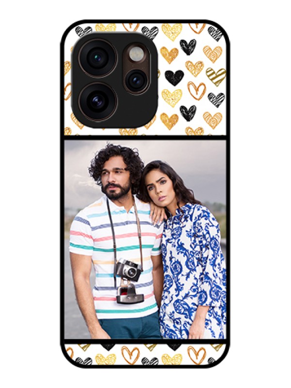 Custom Oppo Reno 15 Pro Mini 5G Custom Glass Phone Case - Love Symbol Design