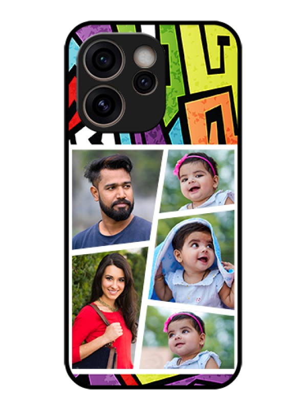 Custom Oppo Reno 15C 5G Custom Glass Phone Case - Graffiti Pattern Design