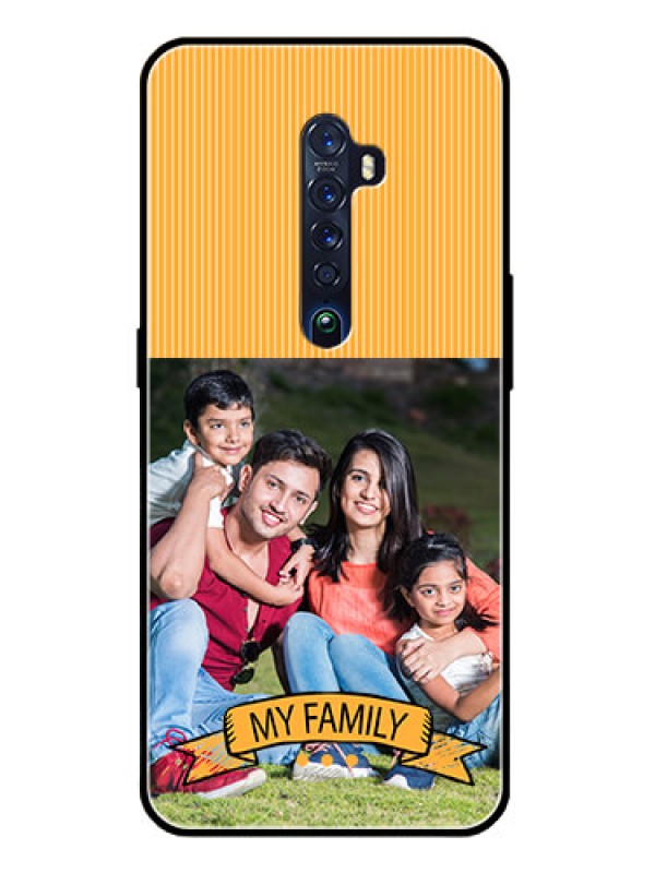 Custom Reno 2 Custom Glass Phone Case  - My Family Design